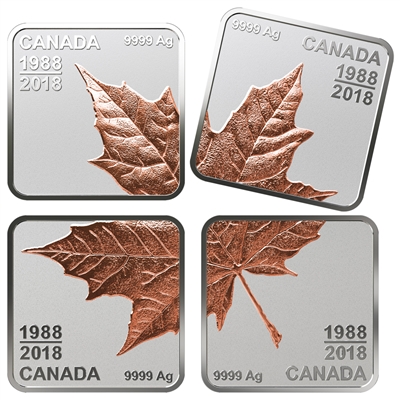 2018 Canada Maple Leaf Quartet Thirty Years (1988-2018)